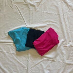 No Boundaries Tank Tops - Blue, Black, Pink